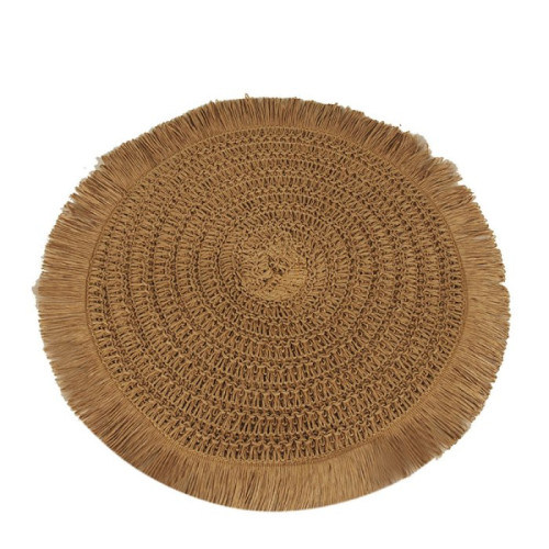 Plato de sitio con flecos 38cm