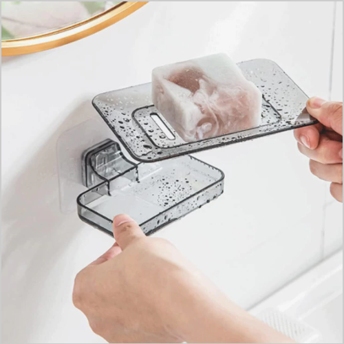 Jabonera adhesiva glitter