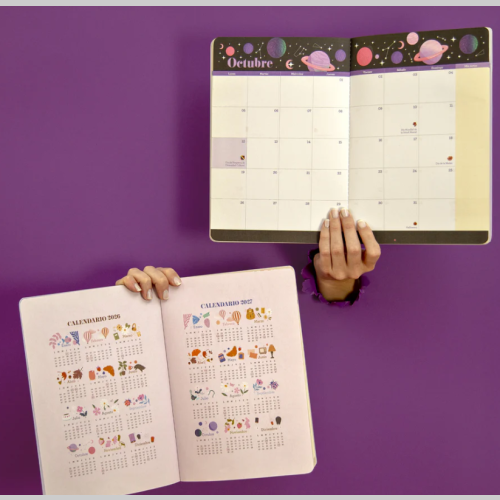 Organizador planners mensual