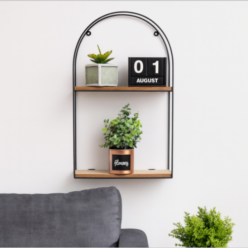 Estante flotante arco