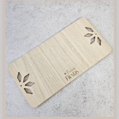 Bandeja felices fiestas