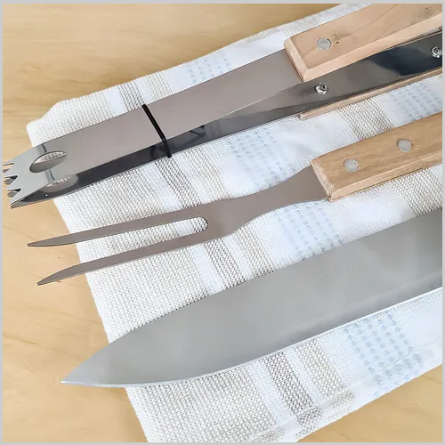 Set asador the kitchen x 3