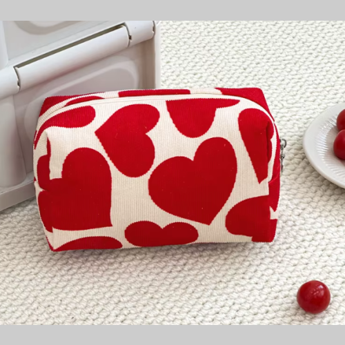 Porta cosmeticos corazones