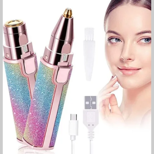 Depilador facial arcoiris