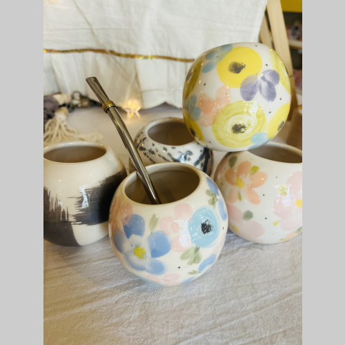 Mate burbuja ceramica gres