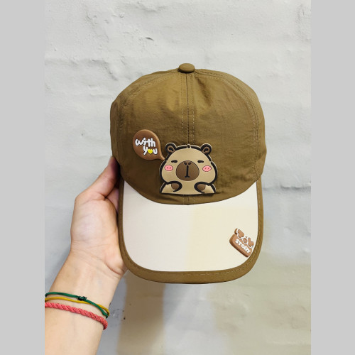 Gorra capibara relieve