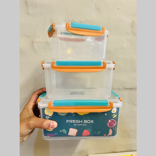 Set tupper hermeticos x 3