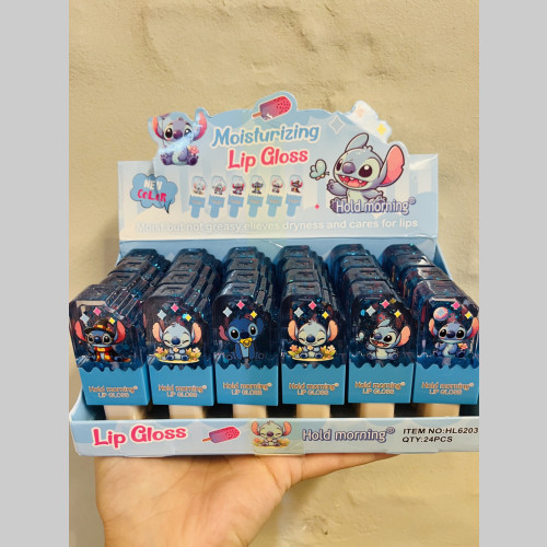 Brillo labial stitch