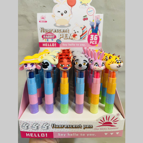 Crayones apilables zootopia