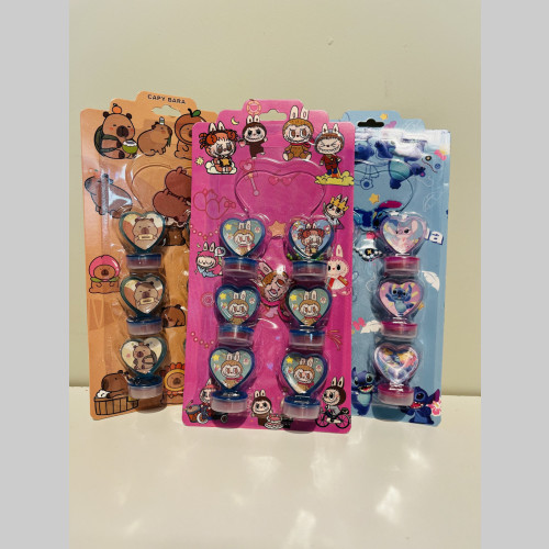 Sellos x 6 en blister