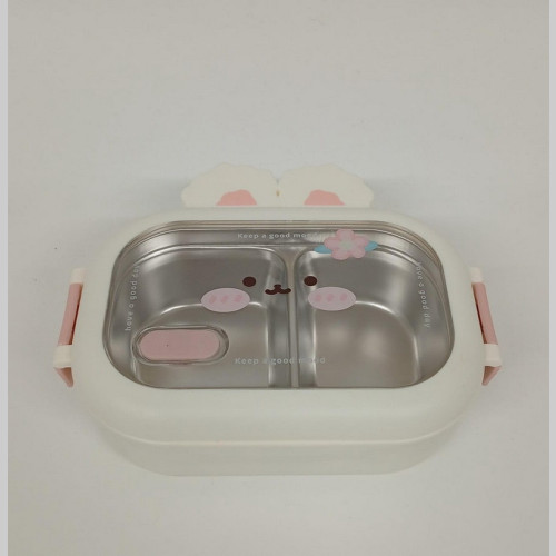 Lunchera acero conejito