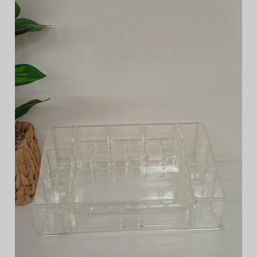 Organizador acrilico con cajon