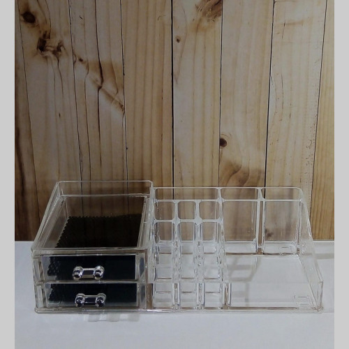 Organizador acrilico 2 cajones