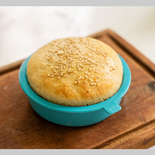 Molde pan hamburguesa silicona