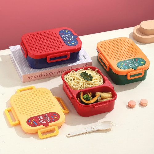 Lunchera box con divisiones