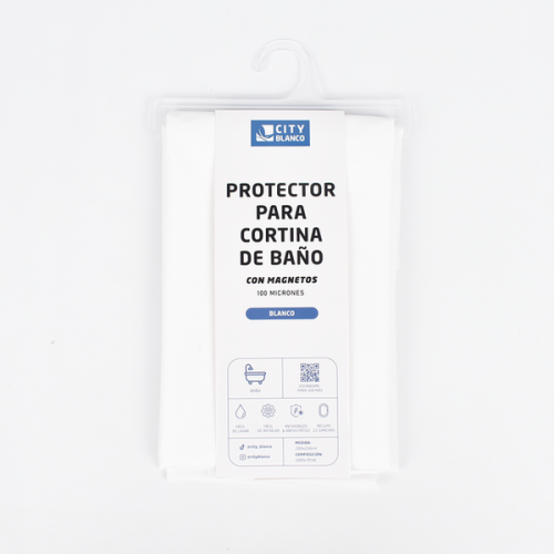 Cortina protector pvc 100 micrones city