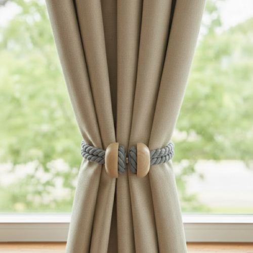 Sujeta cortina imantado x unidad