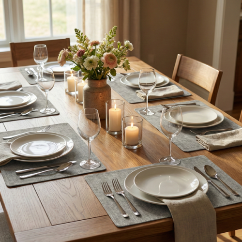 Individual pvc texturado