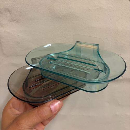 Jabonera adhesiva acrilico