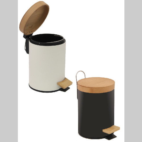 Cesto acero y bambu 2.5L