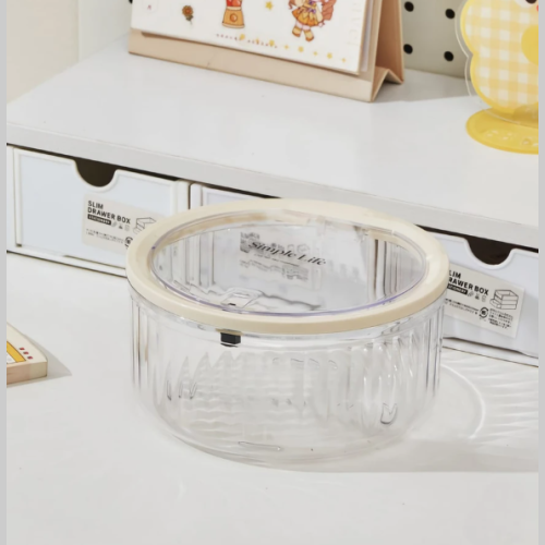 Cestito acrilico bajo