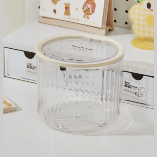 Cestito acrilico alto