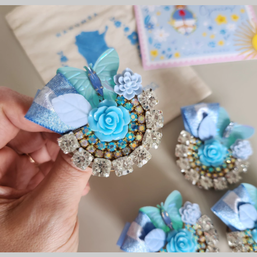 Escarapela jacaranda