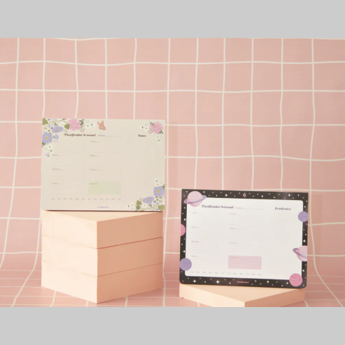 Planner semanal block