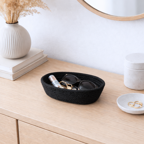 Cesto cordón oval chico