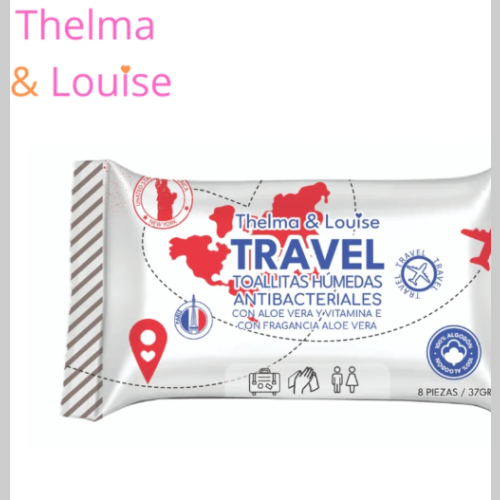 Toallitas antibacteriales travel