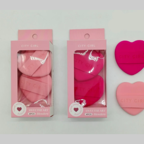 Esponjitas de maquillaje heart