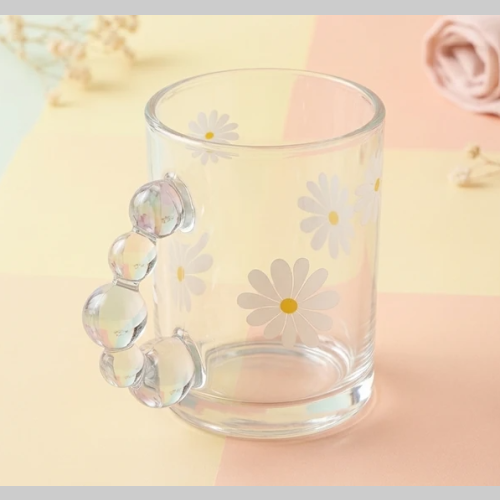 Taza vidrio margarita