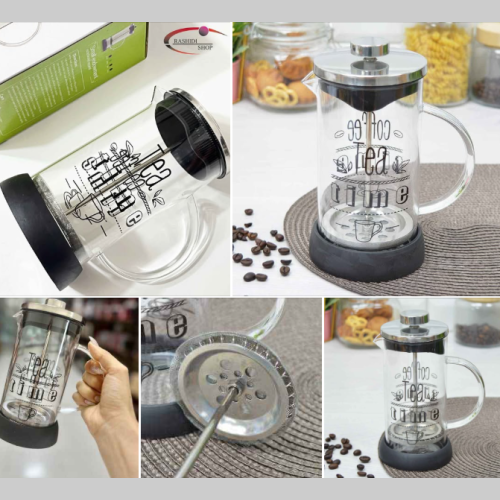 Cafetera tetera con embolo