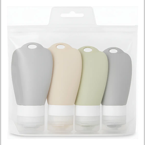 Set travel x 4 silicona