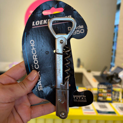 Saca corcho destapador loekemeyer