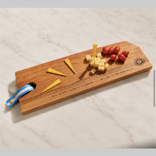 Tabla con pinchos argentina