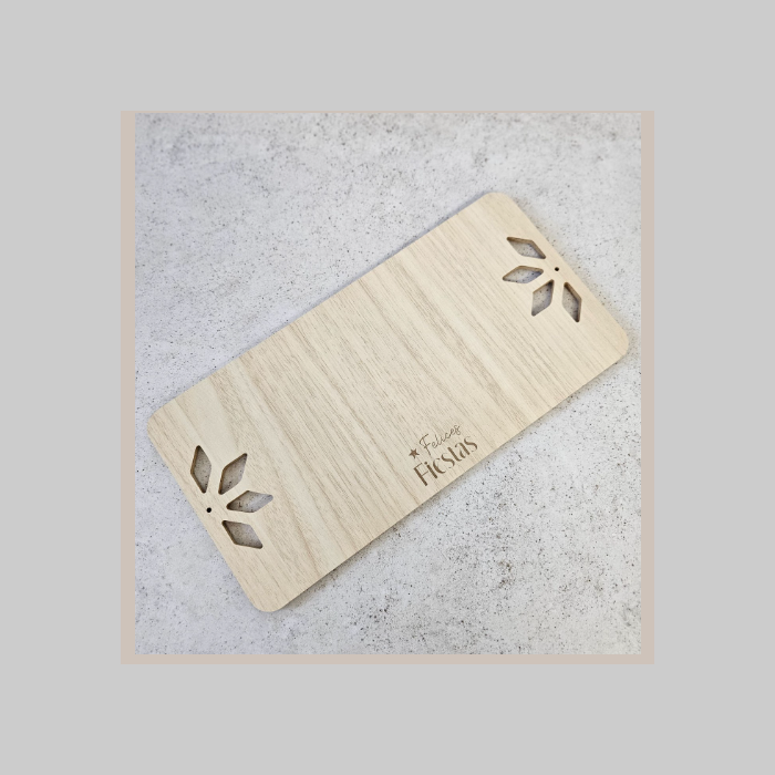 Bandeja felices fiestas