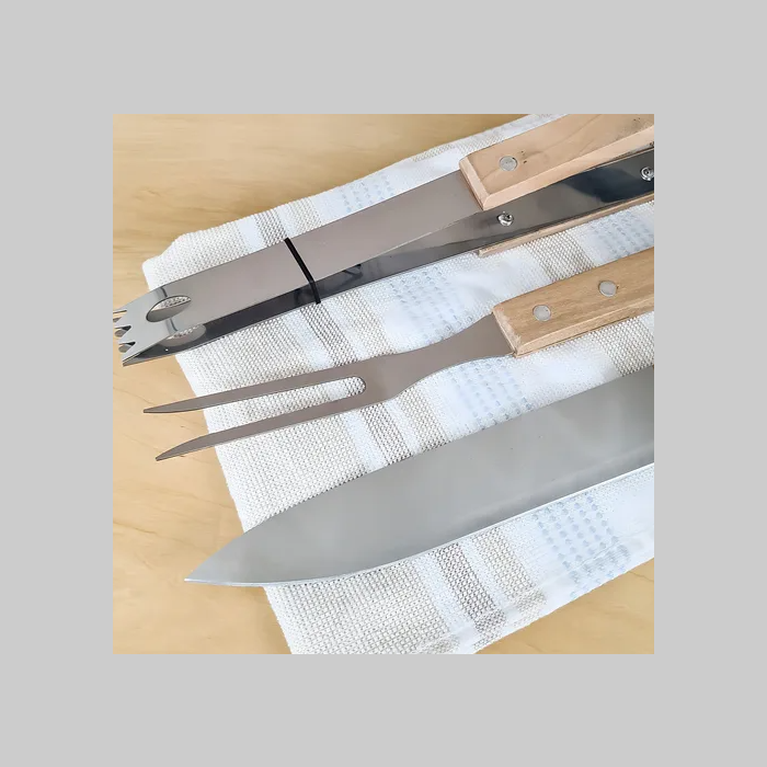 Set asador the kitchen x 3