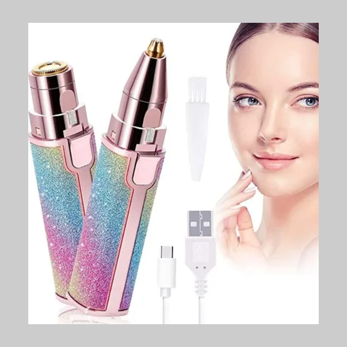 Depilador facial arcoiris