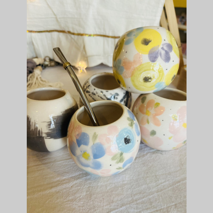 Mate burbuja ceramica gres