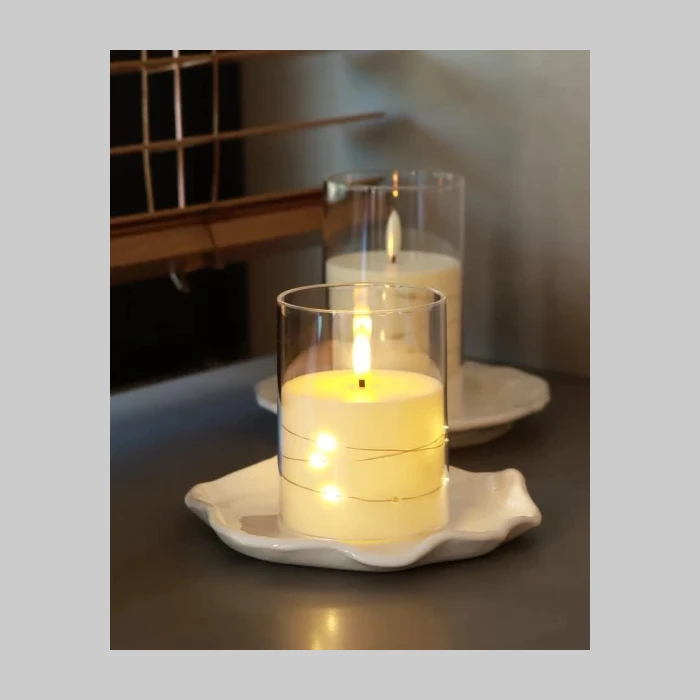 Vela led 6cm a pilas