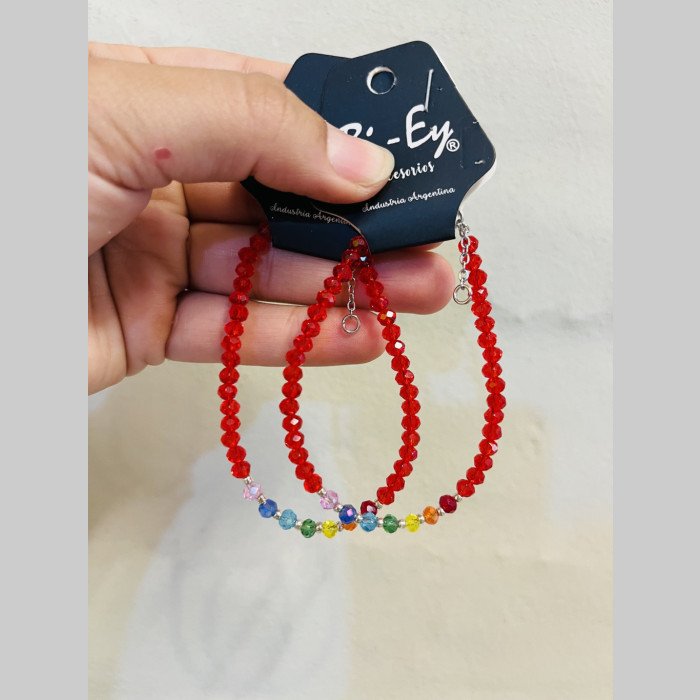 Pulsera 7 chakras acero