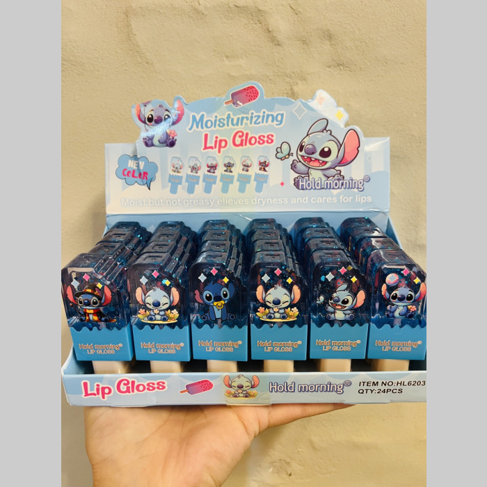 Brillo labial stitch