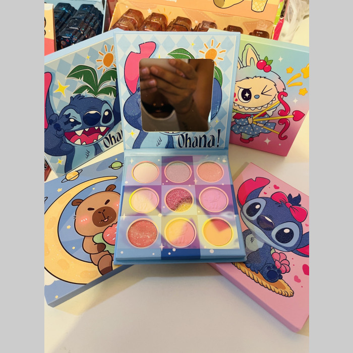 Paleta sombras mini x  9 colores