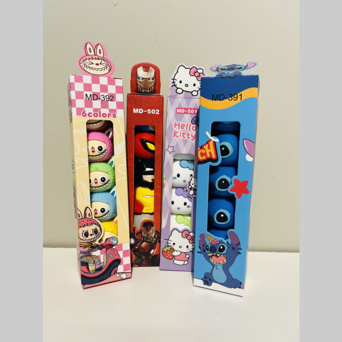 Resaltadores encastrables x 6