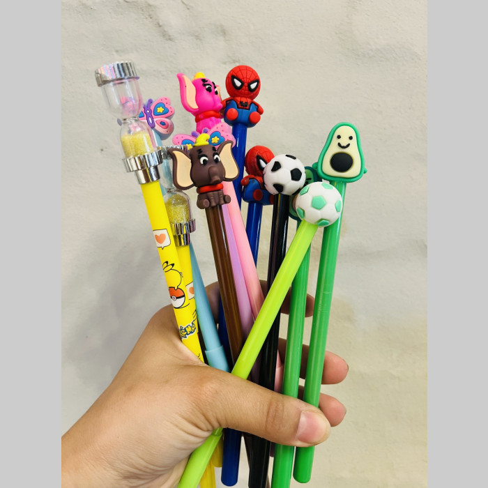 Lapicera infantil con aplique