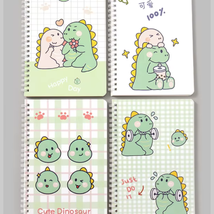 Cuaderno A5 dino