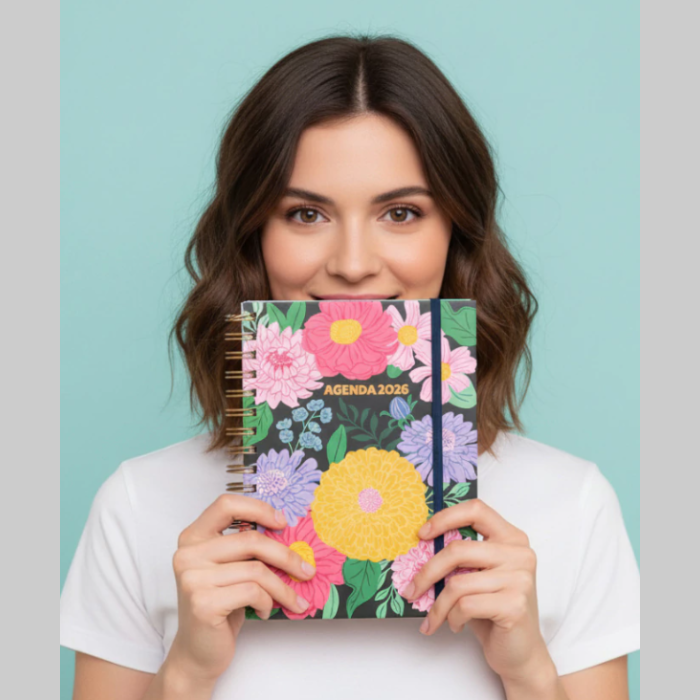 Agenda semana a la vista pink