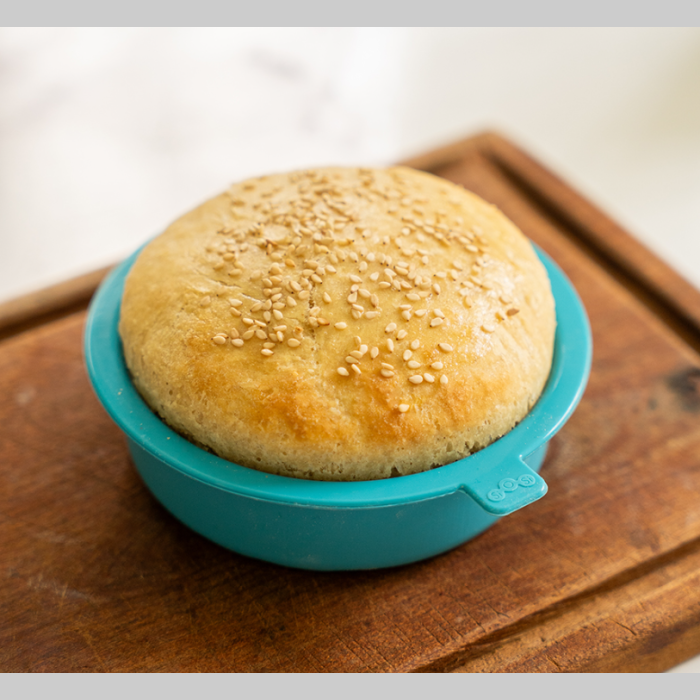 Molde pan hamburguesa silicona