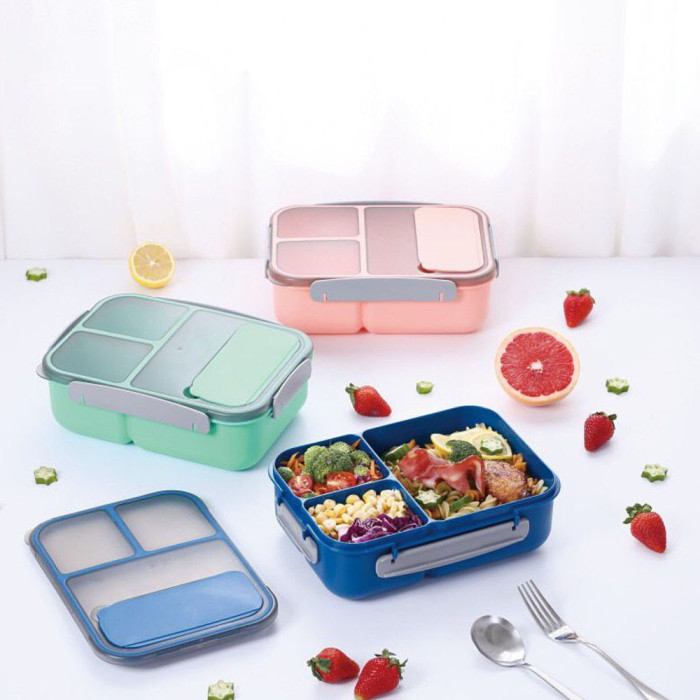Lunchera box con divisiones